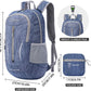 ZOMAKE 25L Ultra Lightweight Packable Backpack, Foldable Hiking Backpacks Water Resistant Small Folding Daypack for Travel(Navy Blue)