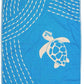 Turkish Beach Towel - 100% Organic Cotton - Soft, Quick-Dry, Sand Proof, Prewashed - Lightweight & Oversized for Beach, Pool, Yoga, Bath, Travel, Gym, Throw - Aegean (Turquoise)