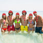 Halloween Guard Visor Hat Emergency Whistles with Lanyard Red Guard Hat Sun Visor Caps for Men and Women Costume