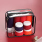 Travel Bottles for Toiletries 8 Pack, TSA Approved 3 oz Travel Containers, Clear Bag, Leak Proof Silicone Squeezable Jars