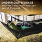 Tentsile Trillium Giant Hammock, The Original Tree Tent Company, 6 Adult Capacity, Anti-Roll, Central Hatch, Ratches and Straps Included, Designed in The UK (6 Person, Black Mesh)