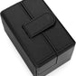 Single Travel Watch Case - Vintage Inspired - Exterior, Soft Microfiber Lining, Fits Up to 42mm Watches - Vegan Leather - Reliable Storage for Home or Travel