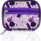 Serfeymi Weekly Travel Pill Organizer Pill Case for Purse with Removable 7 Day Pill Box, Fashionable Travel Medicine Organizer Pill Container for Medicine, Vitamin - Purple 02
