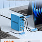 USB Charging Station (600W),12-Port USB C Charger Block with Dual 100W PD USB-C Fast Charging Station Hub for MacBook Pro/Air/All iPad Phone 17/16 15/14/13/Pro Max/Samsung Galaxy Note(Blue) - Roamly