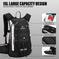 Hydration Pack Backpack with 3L Water Bladder for Men & Women, Hiking Daypack with Thermal Insulation | Running, Cycling, Camping, Skiing, Outdoor Activities