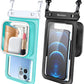 Niveaya 2 Pack IPX8 Waterproof Phone Pouch, Large Space Cell Phone Pouch Floating, Water Proof Phone Case with Lanyard, Phone Dry Bag Beach Cruise Ship Essentials(Up to 8.5")