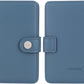 ZOPPEN Passport Holder Women, Passport Cover Travel Wallet Rfid Blocking Passport Wallet Cover Case Travel Essentials Document Organizer, Denim Blue