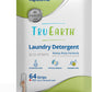 Tru Earth Platinum - Heavy Duty Laundry Detergent Sheets - Up to 128 Loads (64 Count), Fragrance Free - Ultra-Concentrated - Eco-Friendly Laundry Sheets