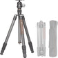 Carbon Fiber Lightweight Travel Tripod with Ball Head, Removable Center, Maxload 10kg, Weight 1.66kg, Folded 470mm (LX-284CT+XB-38)