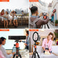 [Upgrade Version] GEEKOTO 77'' Aluminum Camera Stand & Monopod, Foldable Travel Gear with 360° Ball Head and Quick Release Plate for DSLR, Work, and Content Creation