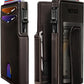 Men Wallet,with Money Clip Coins Pocket ID Window,Slim Front Pocket RFID Blocking Pop-up Card Holder 3.9"x 2.7", Gift Boxed