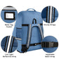 Car Seat Travel Bag - Padded Car Seat Carrier with Steel Cable Handle and Reflective Stripes, Large Durable Airport Gate Check Bag with Shoulder Strap