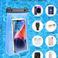 Large Waterproof Phone Pouch Universal Phone Waterproof Case for iPhone 15 14 13 12 11 Pro Max Galaxy S22 S21 IPX8 Water Proof Dry Bag with Wide Lanyard Waterproof Pouch for Swimming Rafting