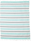 Sand Cloud Extra Large Turkish Beach Towel - Sand Free - 100% Organic Turkish Cotton Yarn - Quick Dry Towel for Beach, Picnic Blanket or Throw - As Seen on Shark Tank - Tie Dye (Mint Baja)