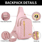 Small Sling Bag For Women Men Casual Crossbody Sling Backpack