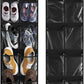 Simple Houseware 24 Pockets - 2PK 12 Large Pockets Over Door Hanging Shoe Organizer, Black