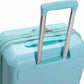 Traveler's Choice Pagosa Hardshell Expandable Luggage with Spinner Wheels, Baby Blue, 30-Inch Large