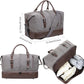 Weekender Overnight Bag Carry On Bag Travel Bag with Shoe Pouch - Roamly