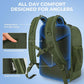 KastKing KarryAll Fishing Tackle Backpack with Rod Holder 4 Tackle Boxes,40/26L Tackle Bag Storage Fishing Gear and Equipment