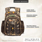 Insights Hunting by frogg toggs - The Element, Heavy Duty 1,831 Cubic Inch Hiking Fishing Camping Hunting Backpack, Mossy Oak DNA - Roamly