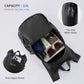 10L Small Hiking Backpack Travel Daypack Lightweight Packable Back Pack for Women Men(Black) - Roamly