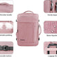 Carry On Backpack, 55L Extra Large Travel Backpack for Men & Women, Expandable Big Capacity For Airplanes, Travel Gifts for Men Women, Fits 18.4 Inch Laptop, Luggage Suitcase Daypack Bag, Pink