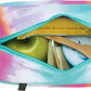 PackIt Freezable Snack Box, Tie Dye Sorbet, Built with ECOFREEZE Technology, Collapsible, Reusable, Zip Closure with Buckle Handle, Great for All Ages and Fresh Snacks on the go