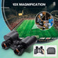10x25 High Powered Binoculars for Adults, Waterproof Compact Binoculars with Low Light Vision for Bird Watching Hunting Football Games Travel Stargazing Cruise with Carrying Bag