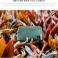 Native Union Stow Lite Organizer W.F.A Tech Organizer – Minimalist Travel Pouch Made of Recycled Materials for Everyday Accessory Storage & Protection – Stores Cables, Chargers & More (Slate Green)