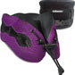 Cabeau Long Haul Flight Cooling Travel Neck Pillow – Evolution Cool – Supportive Memory Foam with Airflow Vents – Compact with Carrying Case (Purple)