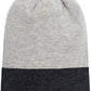Jet&Bo Luxurious Cashmere Merino Blend Travel Blanket, Airplane-Ready in Packable Pouch, Soft, Lightweight and Breathable (Gray and Charcoal)