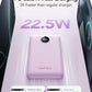 Mini Portable Charger with Built-in Cables 22.5W Fast Charging Power Bank USB-C Small Battery Pack 10000mAh Travel Essential Slim Battery for iPhone 16/15/14, Samsung 25/24, and More