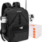 KastKing KarryAll Fishing Tackle Backpack with Rod Holder 4 Tackle Boxes,40/26L Tackle Bag Storage Fishing Gear and Equipment