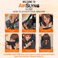 3-in-1 Airplane Sleep Support System - Integrated Plane Sleeping Accessories with Memory Foam Long Haul Flight Pillow, Adjustable Travel Eye Mask, and Blanket-Like Body Sling - Fits in Carry On