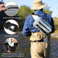 Dovesun Waterproof Fishing Fanny Pack for Men 3.3L Fly Fishing Bag Chest Pack with Airtight Zipper