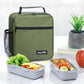 Hap Tim Insulated Lunch Bag Women, Reusable Lunch Box for Women & Men, Adluts Lunchbox for Work, Portable Lunchbag, Army Green（18654-AY）