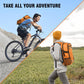 Zavothy 18L Hydration Backpack with 3L Water Bladder – Waterproof Hiking Pack with Insulated Bladder Compartment, Hidden Helmet Holder & Rain Cover – for Running, Cycling, and Camping