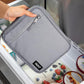 PackIt Freezable Classic Lunch Box, Gray Fog, Built with EcoFreeze® Technology, Collapsible, Reusable, Zip Closure With Front Pocket and Buckle Handle, For Work Lunches and Fresh Lunch On the Go