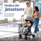Graco Ready2Jet Travel System – Overhead Friendly Compact Travel Stroller with Automatic Fold and SnugRide Infant Car Seat