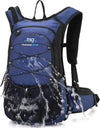 15L Insulated Hydration Backpack Pack with 2L Water Bladder Lightweight Hiking Backpack Bag for Women Men Daypack for Hiking Running Festival Camping Biking - Roamly