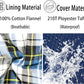0 Degree Sleeping Bag 100% Cotton Flannel XXL for Adults Big and Tall Cold Weather Winter Zero Degree Camping,Free Compression Sack