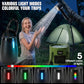 Portable Shower for Camping, 8000mAh Rechargeable Portable Camping Shower pump with 6.6 Gallons Foldable Bucket, 5 Speed & LED Display,Rinse Kit Portable Outdoor Camping Travel Shower head for Hiking
