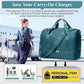 Travel Duffel Bag for Women, Carry-on Overnight Weekender Bags with Wet Pocket, For Spirit Airlines 18x14x8 Personal Item Bag,Small,Peacock Blue