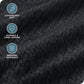 Bare Home Textured Fleece Blanket - Twin/Twin Extra Long - Ultra-Soft Lightweight for Bed, Sofa, and Couch - Luxury Microplush - Cozy Warm Blanket (Twin/Twin XL, Chevron Black)