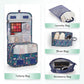 10 Set Compression Packing Cubes for Travel Essentials,Compressible Expandable Packing Cubes for Suitcase,OlarHike Luggage Organizer Bags,Handy Helper for Organizing Clothes(Dark Blue Floral) - Roamly