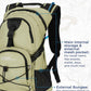 National Park Foundation 18L Hydration Backpack with 2 Liter Hydro Water Bladder Bag, Lightweight Daypack for Cycling, Hiking, Running, Climbing, for Men Women Kids