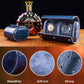 MR.OKAY 2 Watch Travel Case- Classic Leather Watch Case With Superb Texture.(Portable Watch Roll Or Organizer For Storage And Display).Festival Gift For Men, All Handcrafted By Artisans.