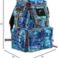 Ego Kryptek Tactical Tackle Box Backpack, Durable Fishing Tool Bag, 1000D Nylon Fabric with PVC Back, Water-Resistant, Multiple Storage Pockets, Laser-Cut Molle Loops, Includes 4 Tackle Trays