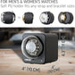 Watch Winder for Automatic Watch with Vertical Rotor Stop (with AC Adapter)