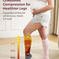 Momcozy Compression Socks for Women Wide Calf, 15-20mmHg Knee High Support Socks for Pregnancy, Nurses, Travel, Flying